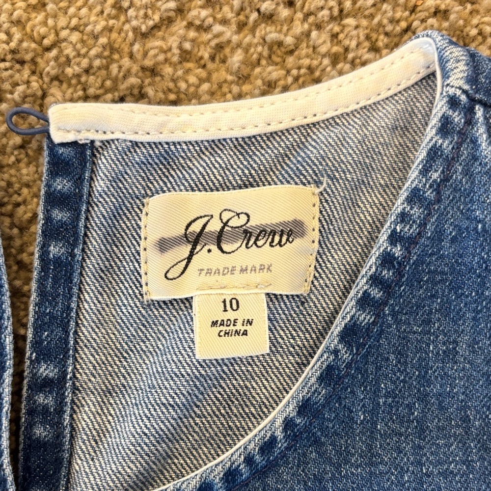 Stylish Blue Denim Women’s Dress - Picture 2 of 2